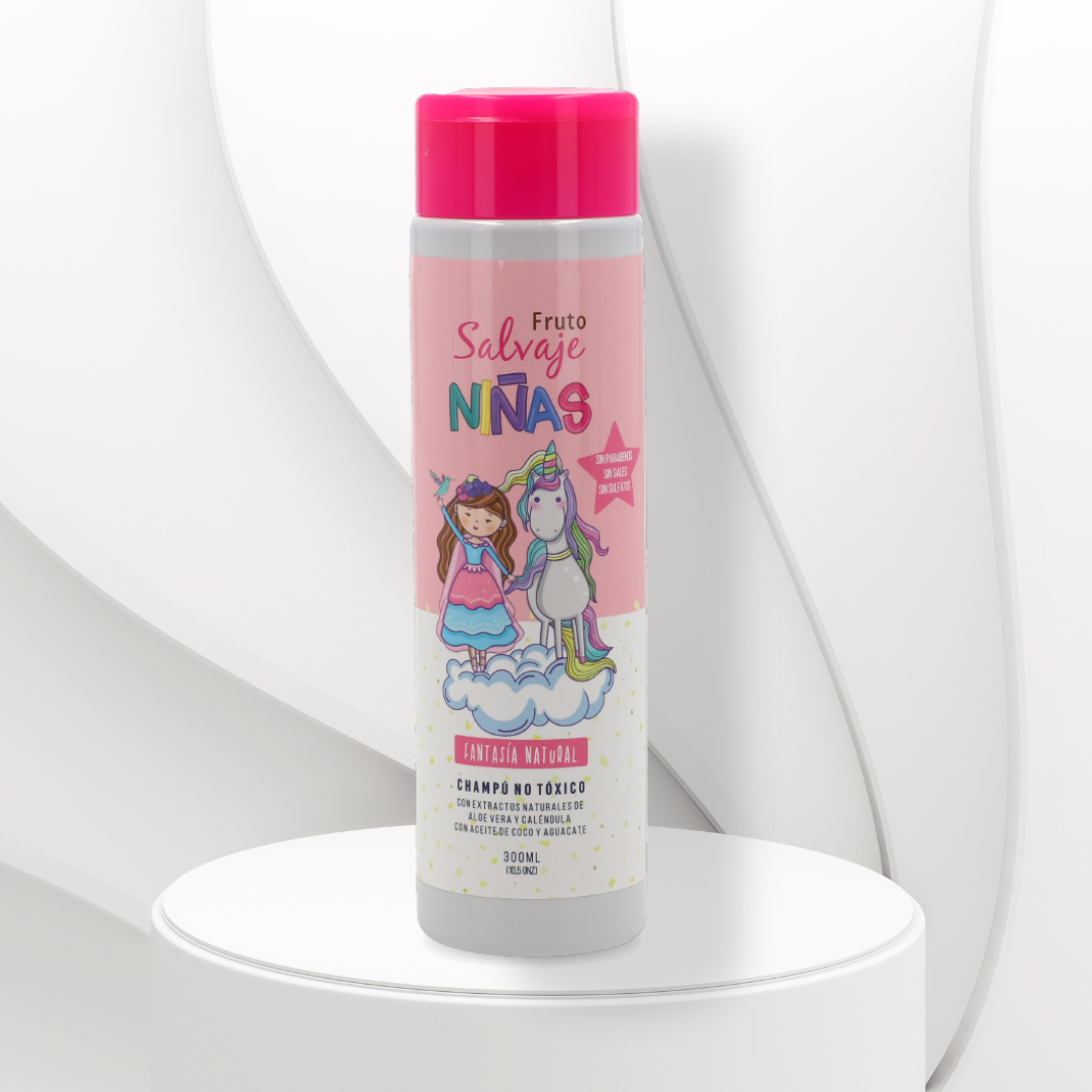 Shampo Fantasia Natural para Niñas, Fruto Salvaje