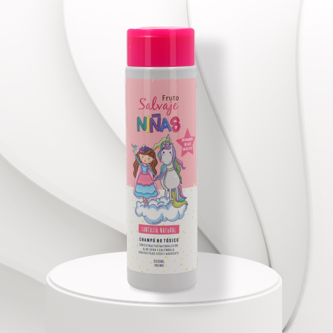 Shampo Fantasia Natural  para Niñas, Fruto Salvaje