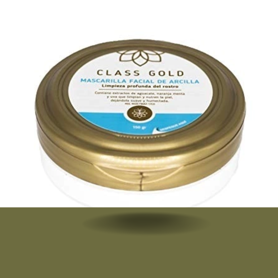 Mascarilla Facial de Arcilla Class Gold