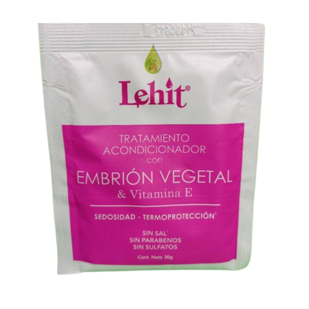 Tratamiento Acondicionador con Embrión Vegetal, Caja Lehit