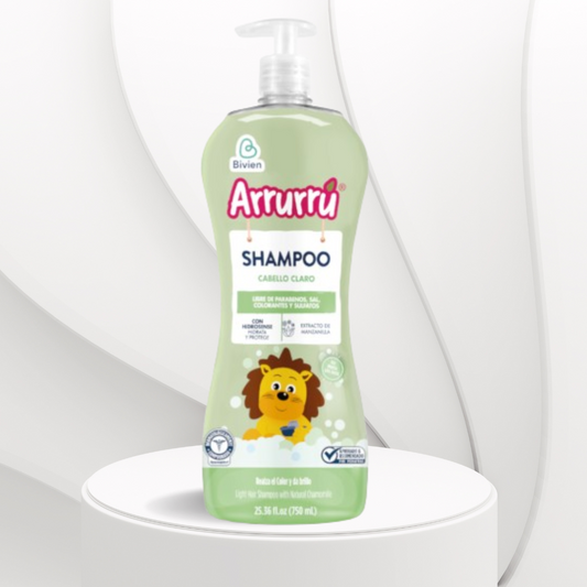 Shampoo Manzanilla cabello claro, Arrurú