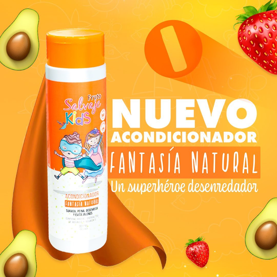 Acondicionador Fantasía Natural, Fruto Salvaje