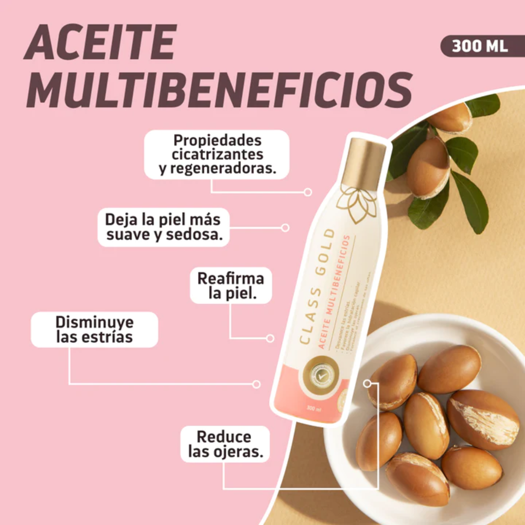 Aceite Multibeneficios Class Gold