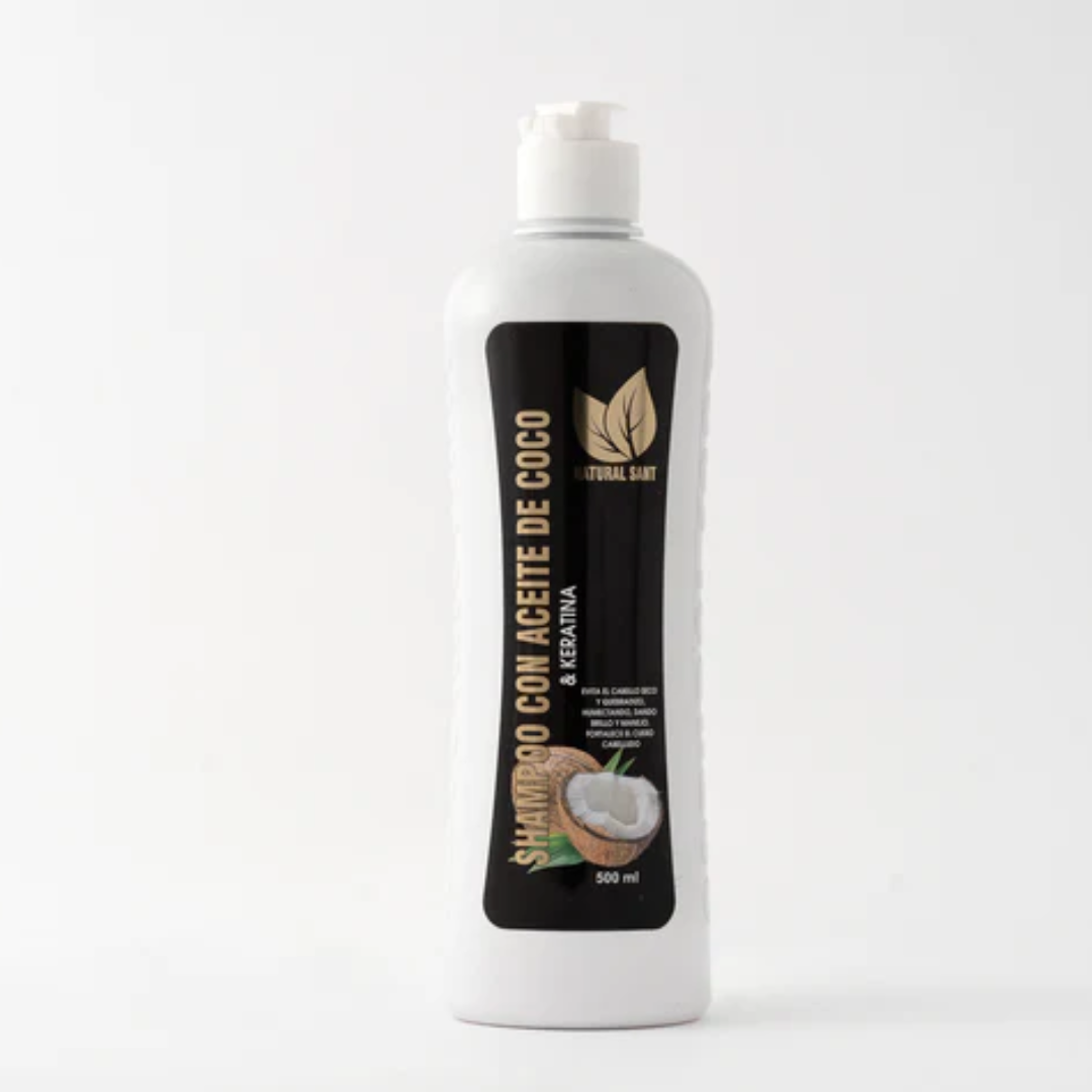 Shampoo con Aceite de Coco, Natural Sant