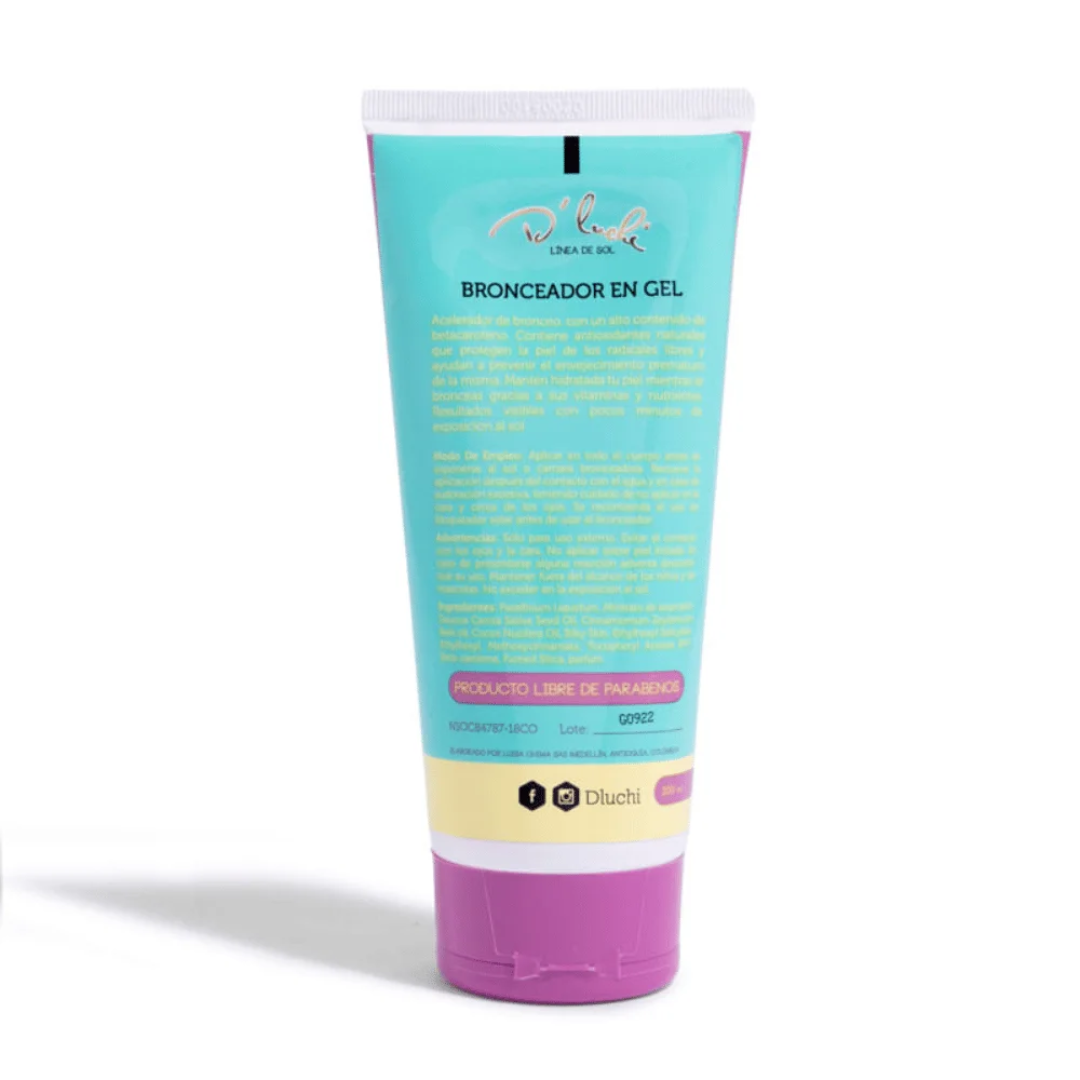 Bronceador en Gel D'Luchi 200ML