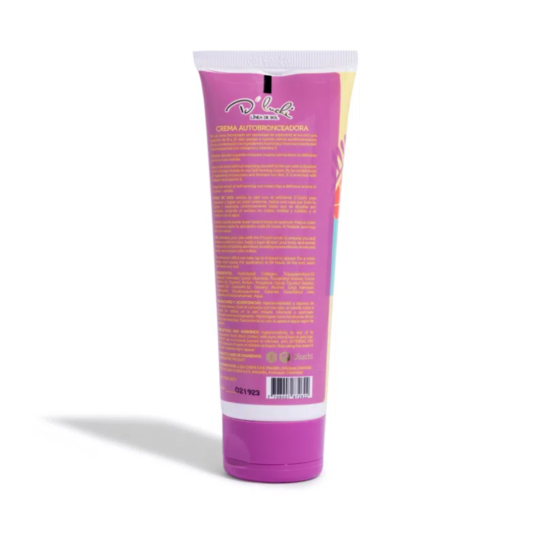 Crema Autobronceadora D'Luchi 120ML