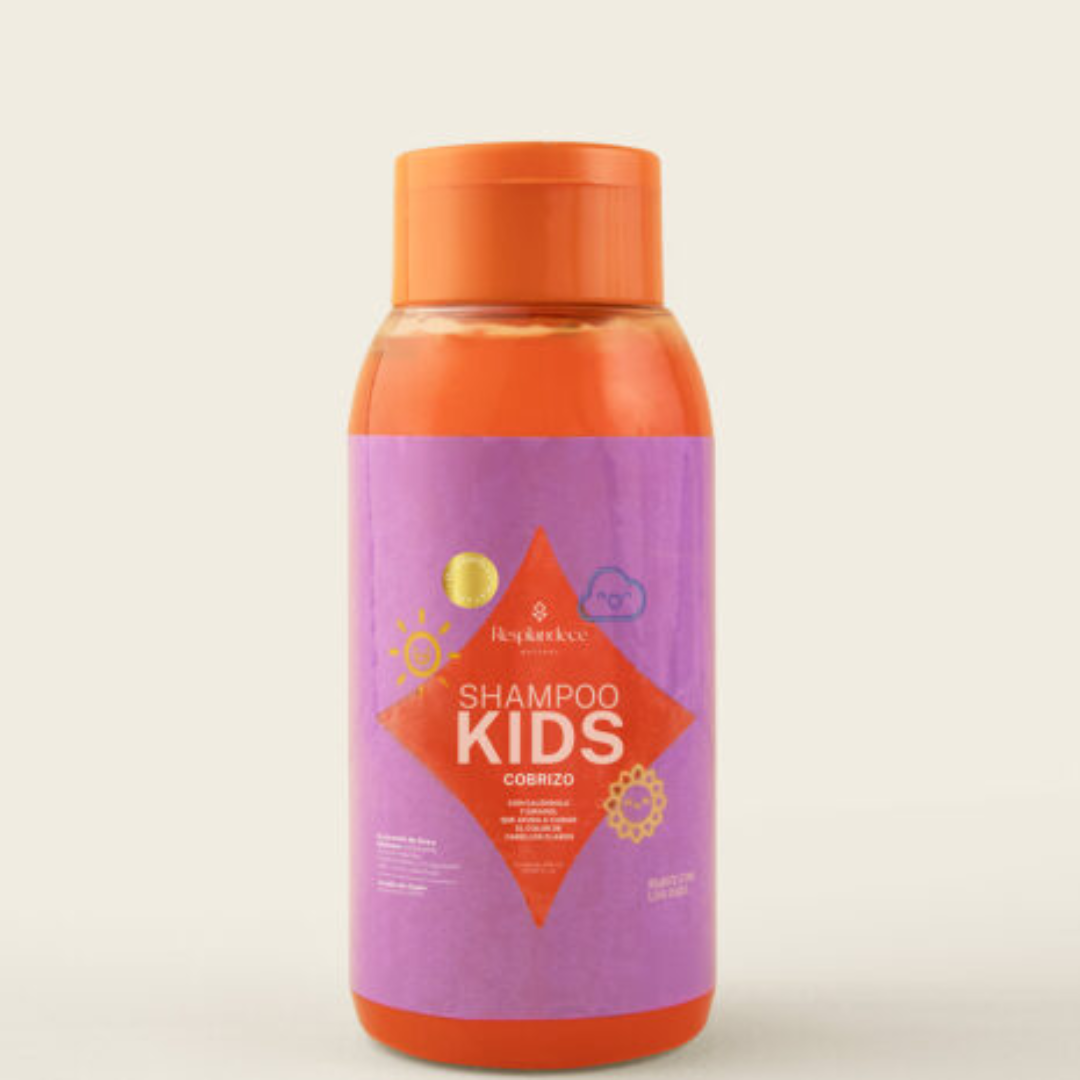 Shampoo Kids Cobrizo, Resplandece