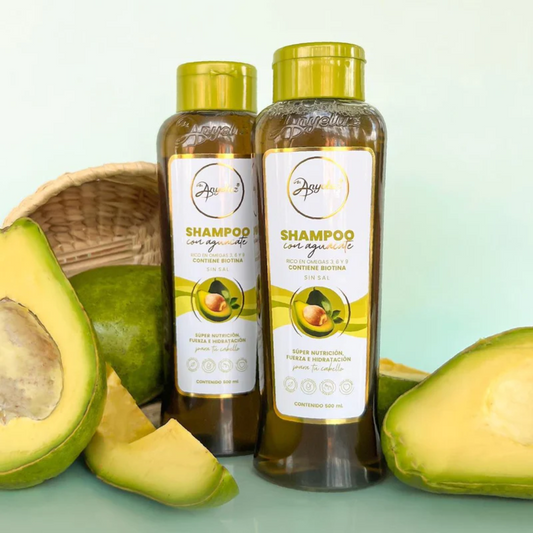 Shampoo con Aguacate, Anyeluz