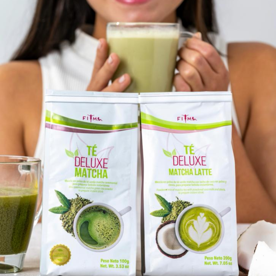 Té Deluxe Matcha Latte con leche de coco